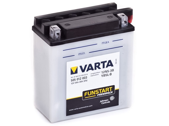 Аккумулятор МОТОЦИКЛЕТНЫЙ VARTA 505 012 003 A514
